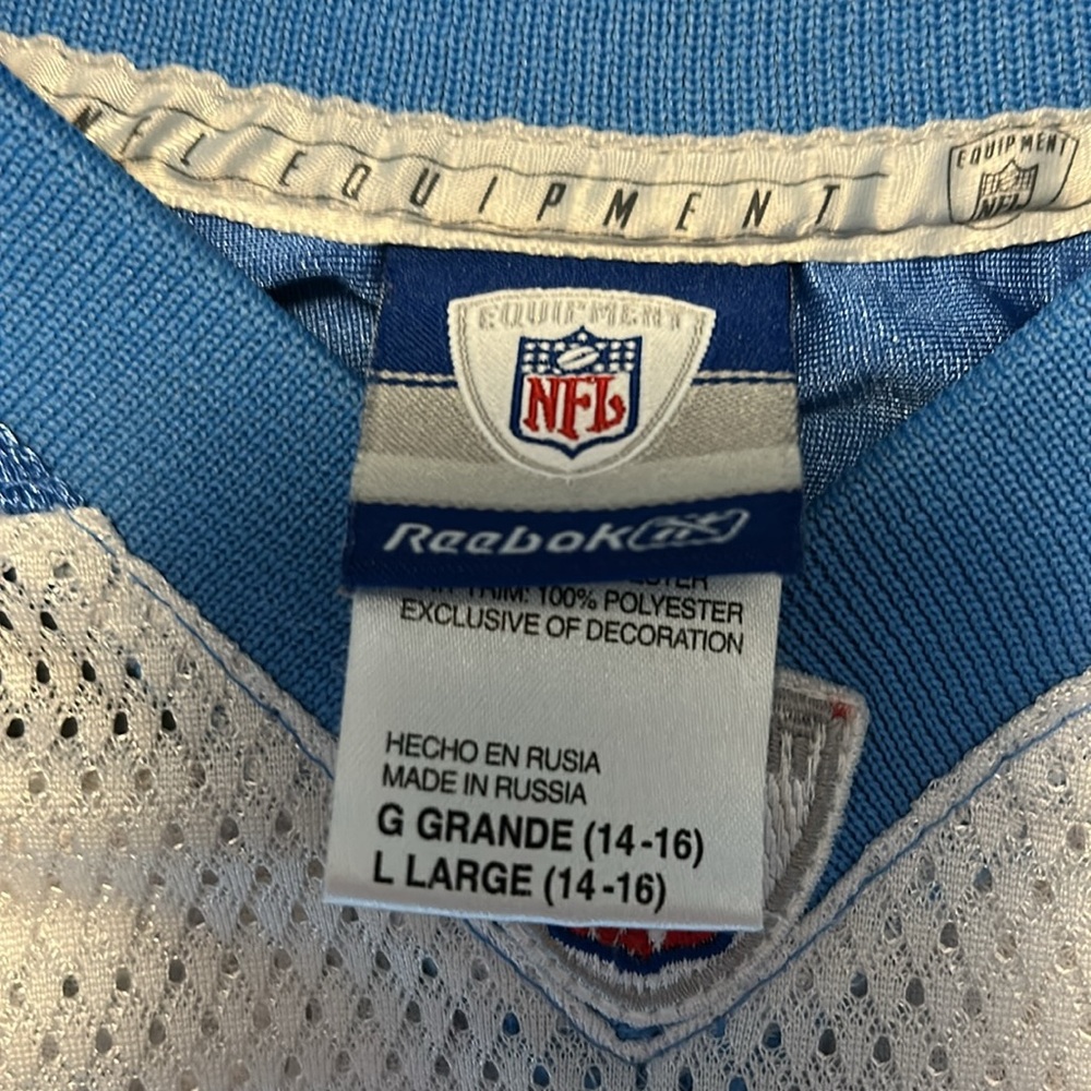 Tennessee Titans Calico #87 youth jersey size large 14-16 - Picture 6 of 8